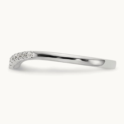 Diamond Band, 14K White Gold