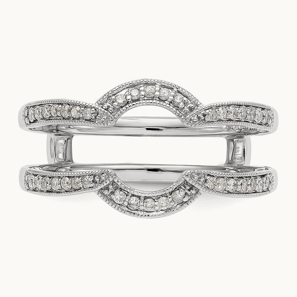 Diamond Guard, 14K White Gold