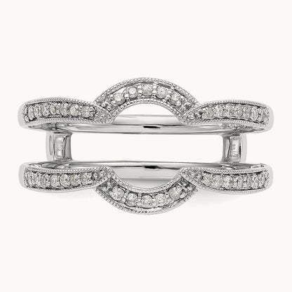 Diamond Guard, 14K White Gold