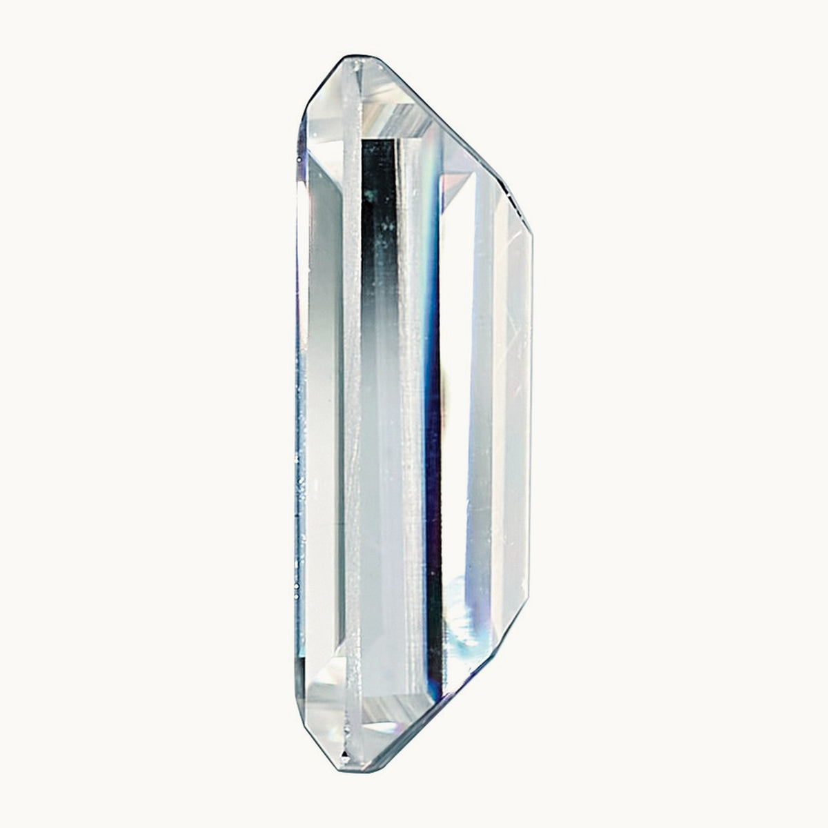 4x2mm Straight Baguette Pure Light D-E-F Moissanite