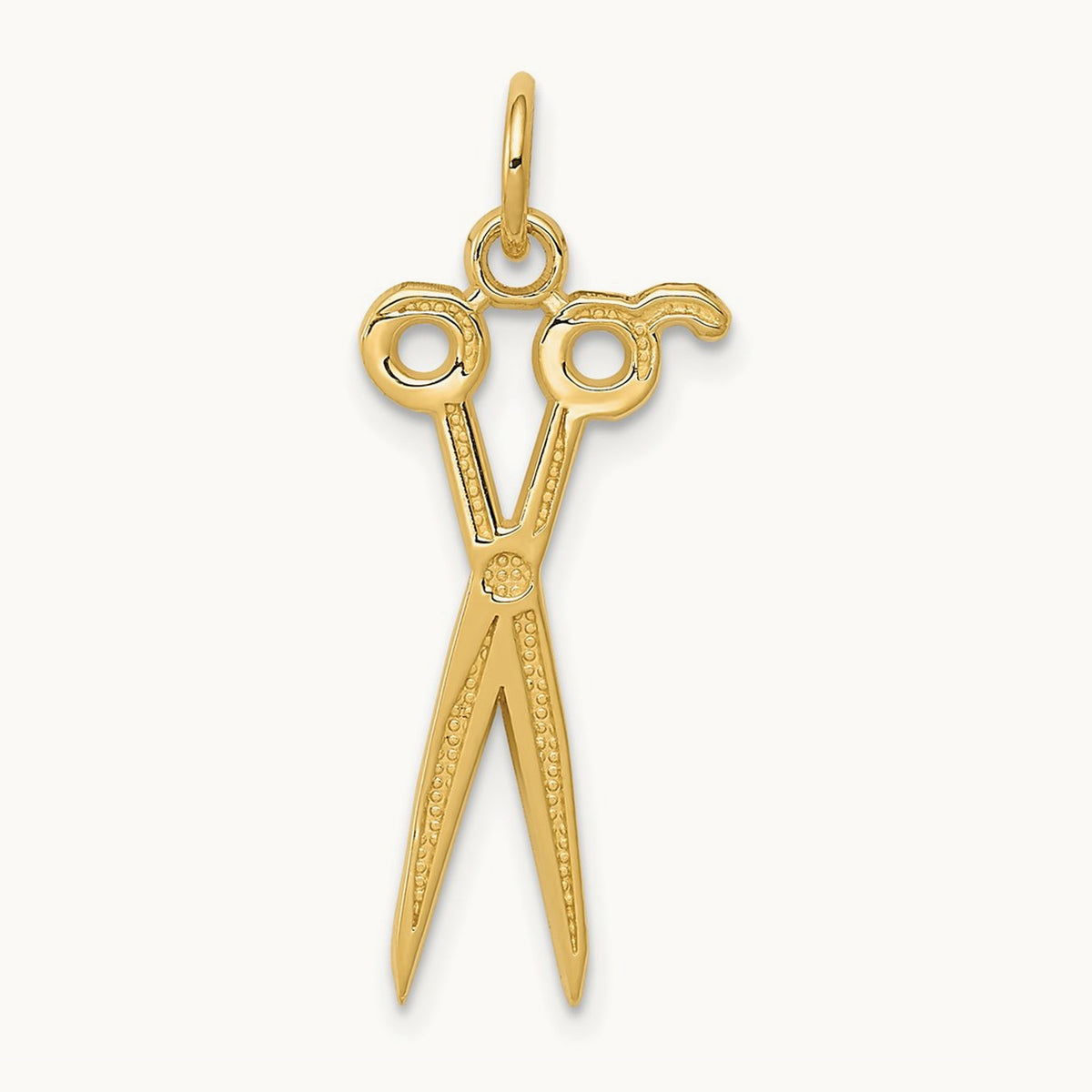 Scissors Charm, 14K