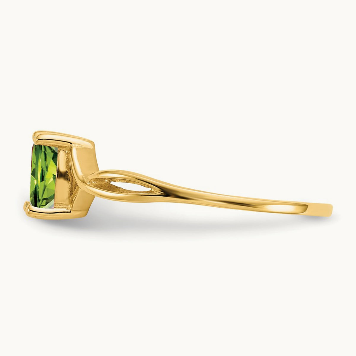 Peridot Birthstone Ring, 14K