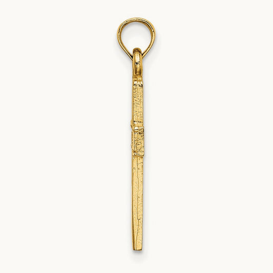Polished and Cut-Out Cross Charm — photo set