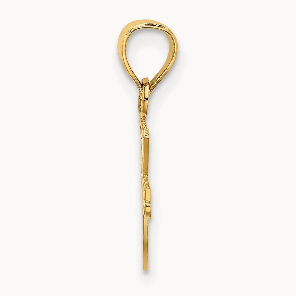 I HEART TENNIS Charm, 14K