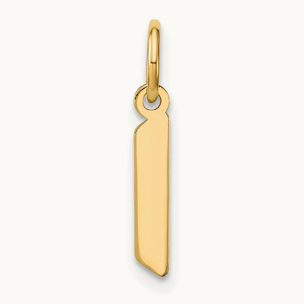 Lowercase Initial Pendant — L