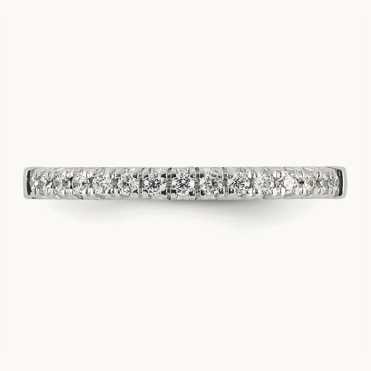 15 Stone Band, 0.25 ct tw Lab-Grown Diamond