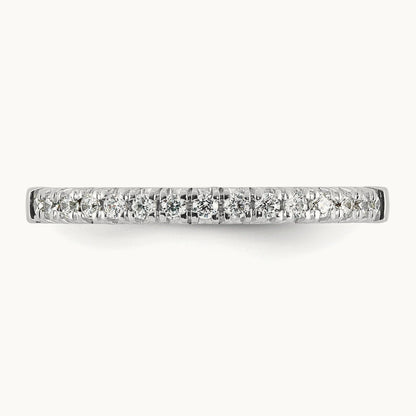 15 Stone Band, 0.25 ct tw Lab-Grown Diamond