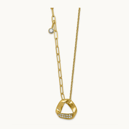 Fashion Slide Necklace, 0.20 ct tw Lab-Grown Diamond