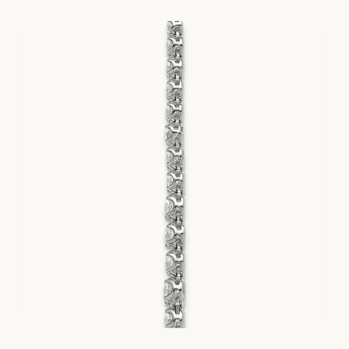 Graduated Layered Tennis Necklace, 15.50 ct tw Lab-Grown Diamond
