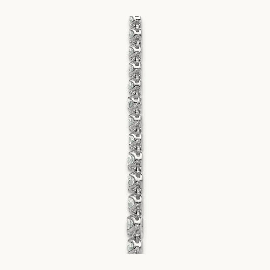 Graduated Layered Tennis Necklace, 15.50 ct tw Lab-Grown Diamond