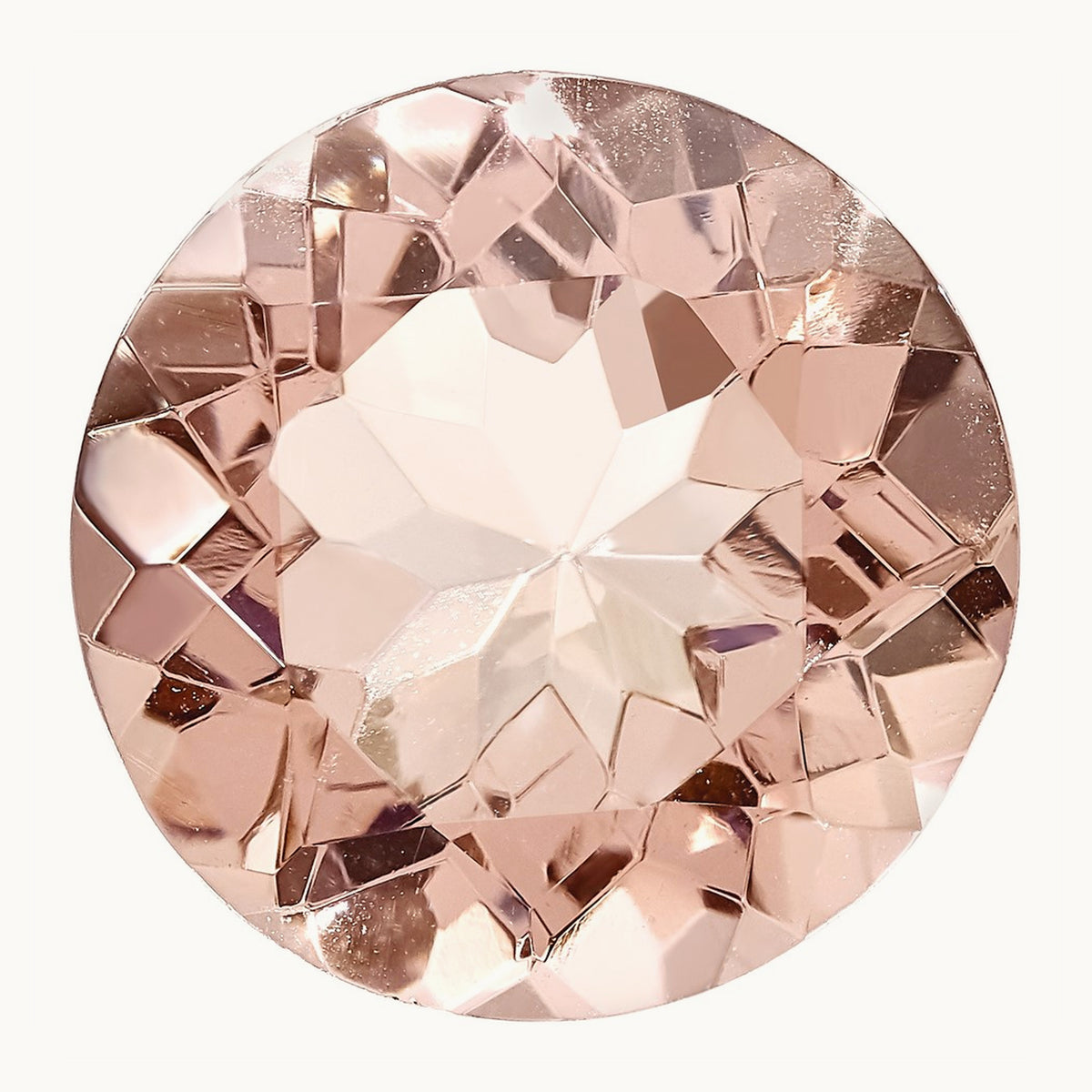 Round Morganite (pink) AAA Quality, 7mm