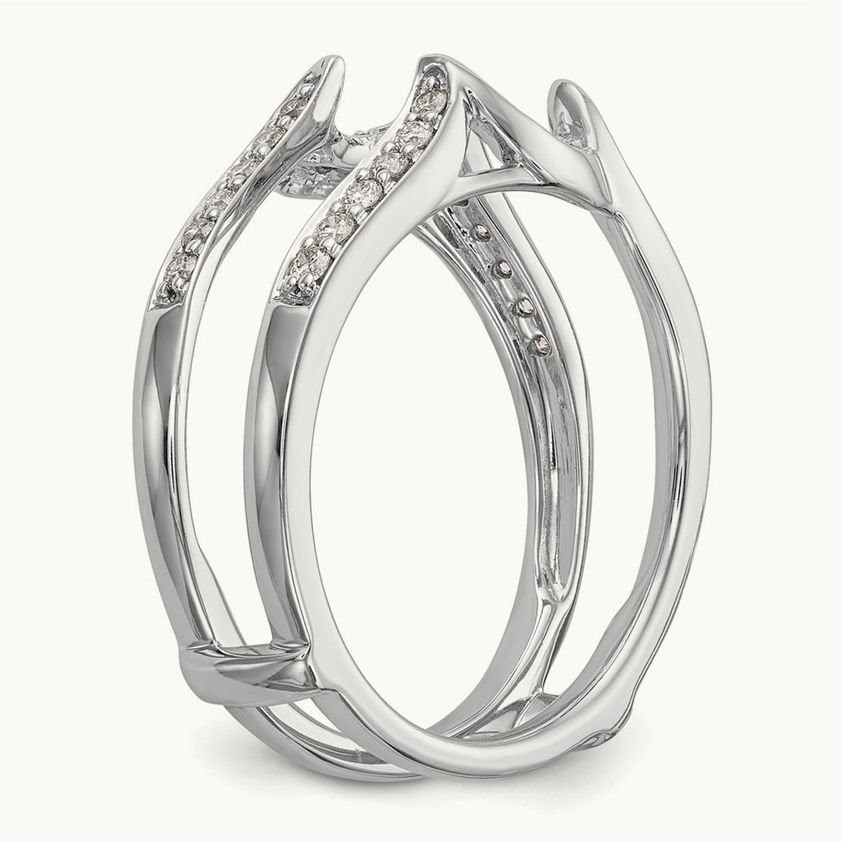 Diamond Guard, 14K White Gold