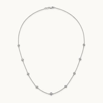 Diamond Multi Station Necklace