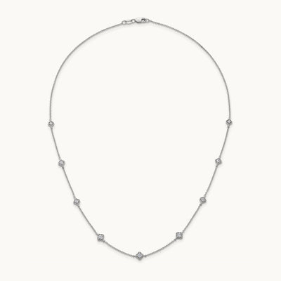 Diamond Multi Station Necklace