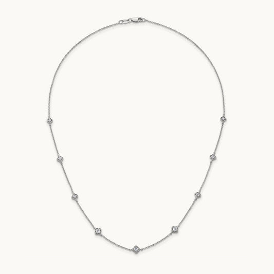 Diamond Multi Station Necklace