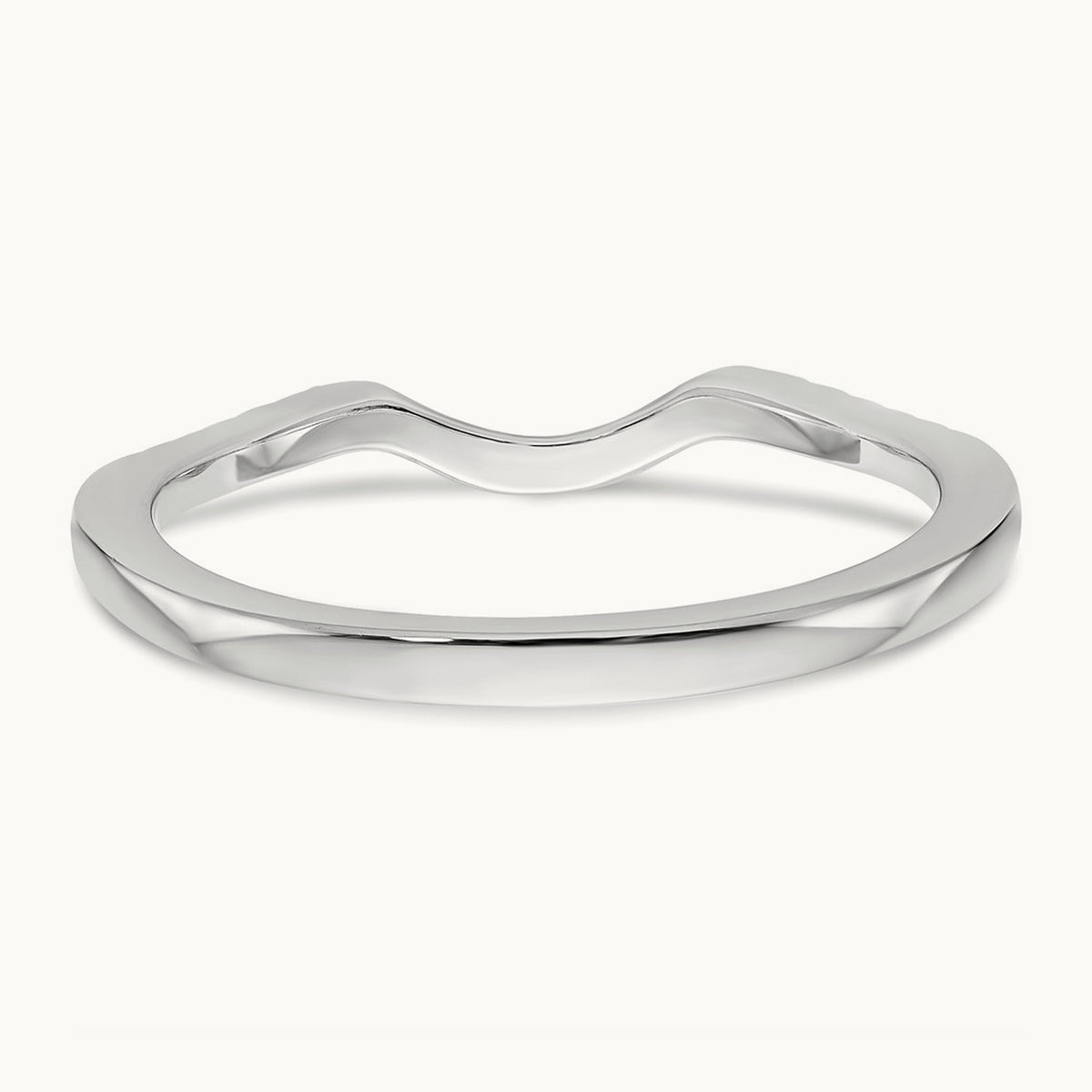Diamond Band, 14K White Gold