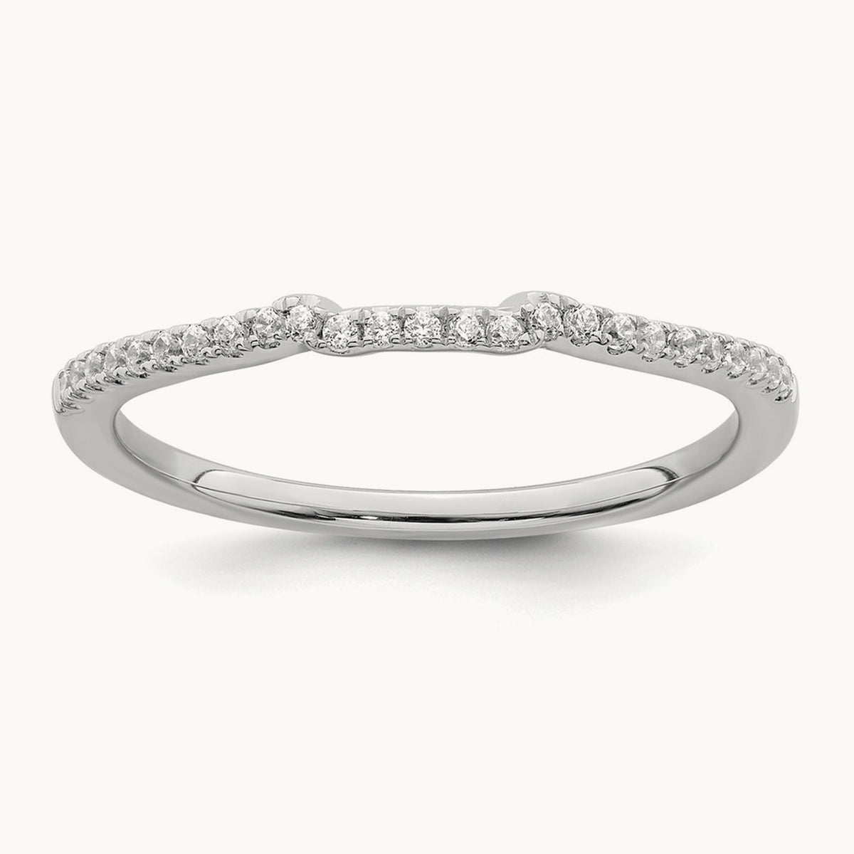Matching Wedding Band — 1/10 ct, 7