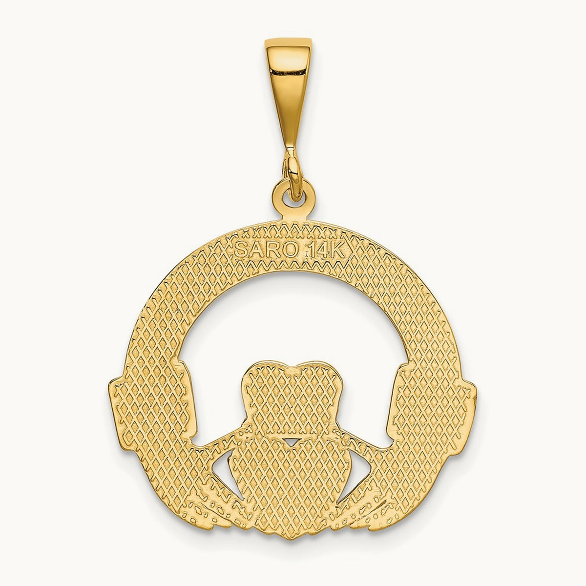 Claddagh Pendant, 14K