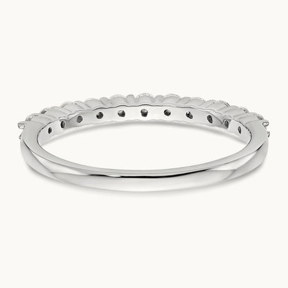 11-Stone Diamond Band, 14K White Gold