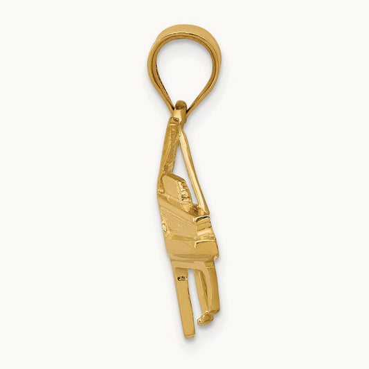 Piano Charm, 14K
