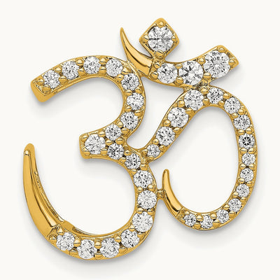 Om Chain Slide, 0.50 ct tw Lab-Grown Diamond