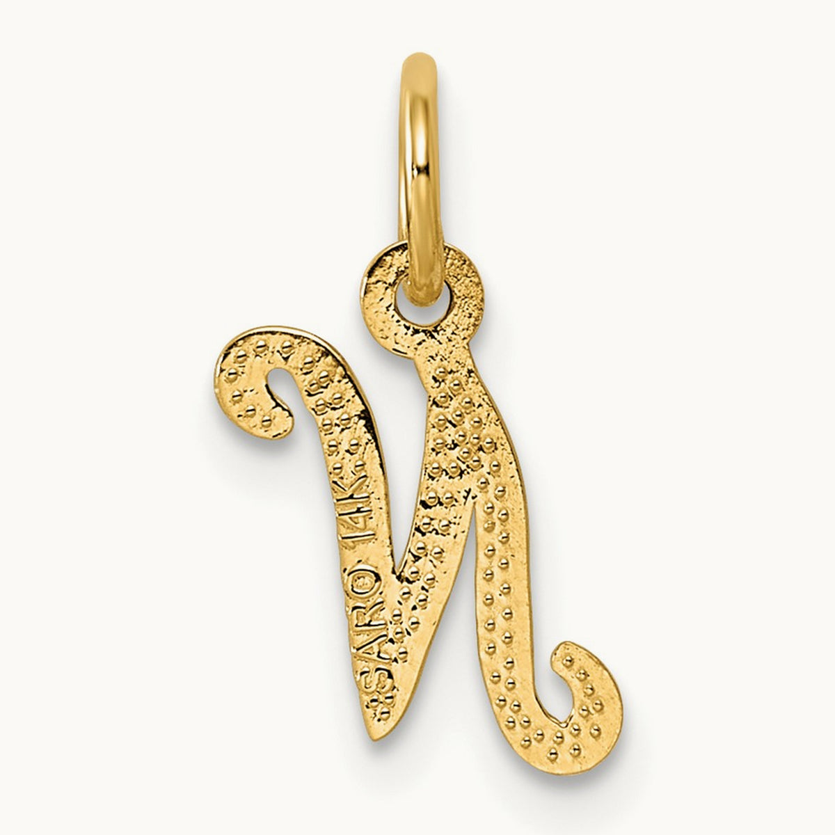 Script Initial Charm — N