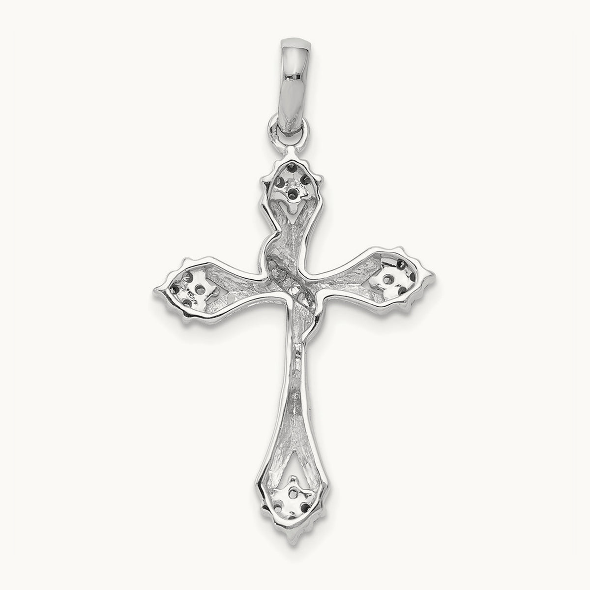 1/5ct. Diamond Cross Pendant — photo set