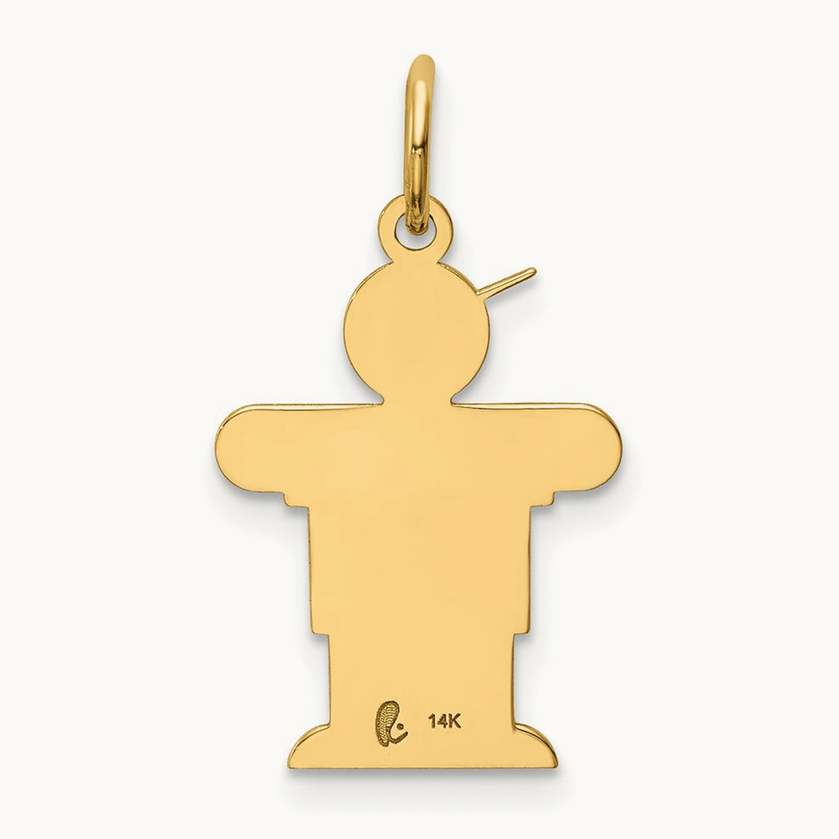 Kid Charm — 14K Yellow Gold