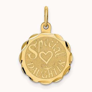 SPECIAL DAUGHTER Charm, 14K