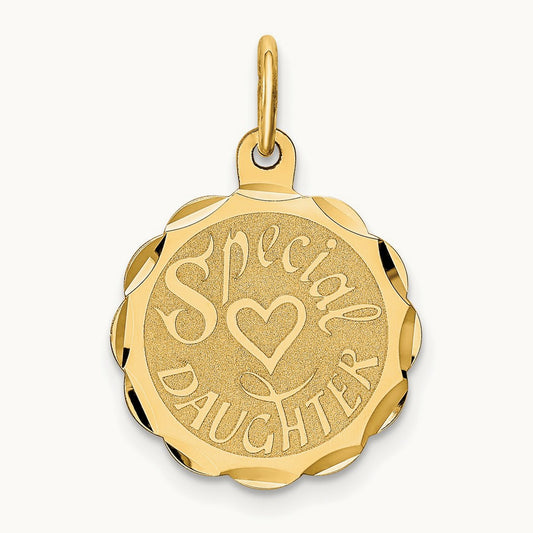 SPECIAL DAUGHTER Charm, 14K