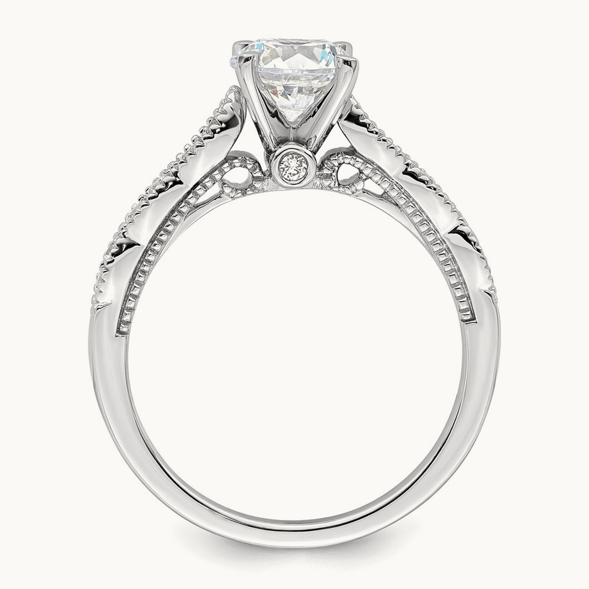 Semi-Mount Engagement Ring, 0.25 ct tw