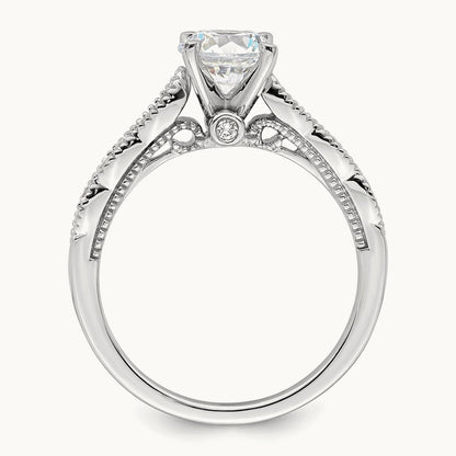 Semi-Mount Engagement Ring, 0.25 ct tw