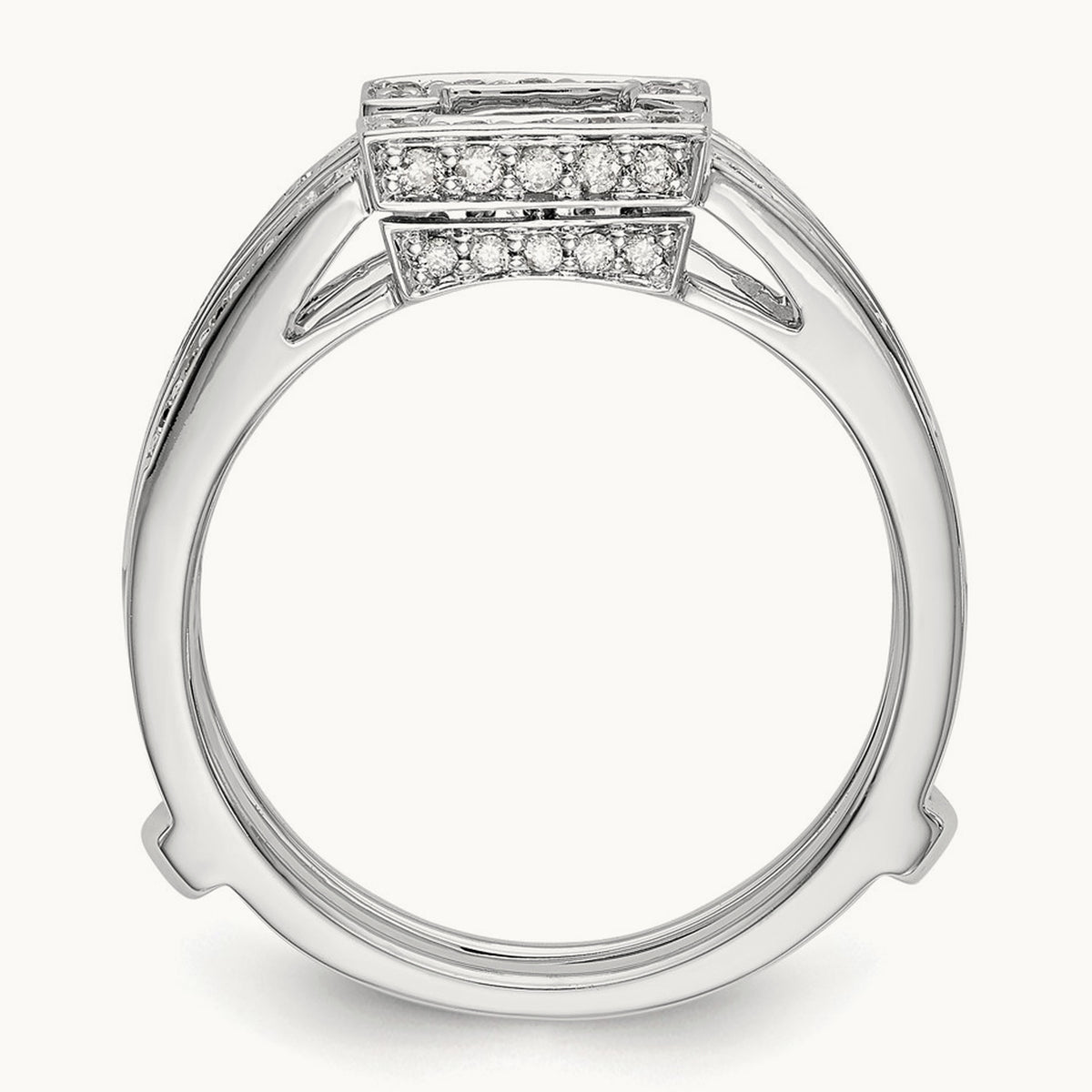 Diamond Guard, 14K White Gold