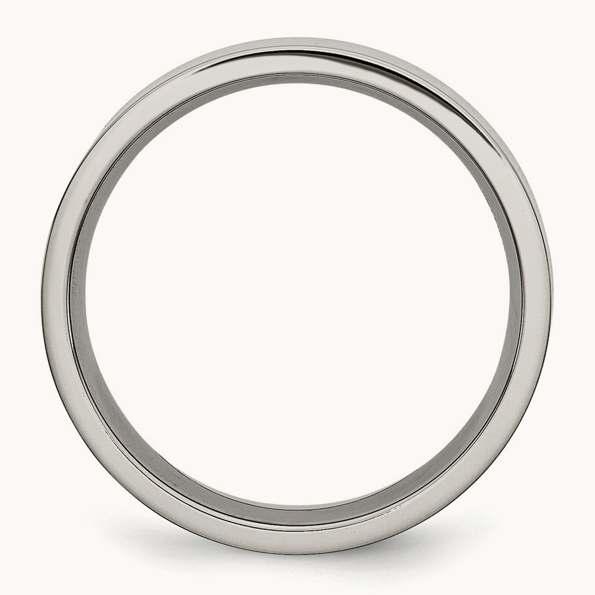 Polished Flat Band — 6mm
