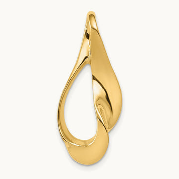 Fits up to Regular, 6mm Fancy Reversible Omega Slide, 3mm, 14K