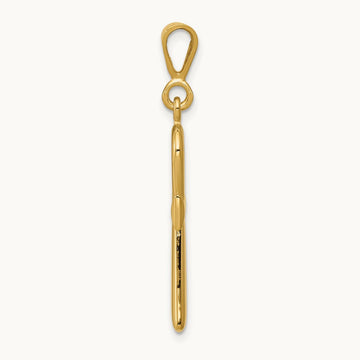 Egyptian Ankh Cross Pendant, 14K