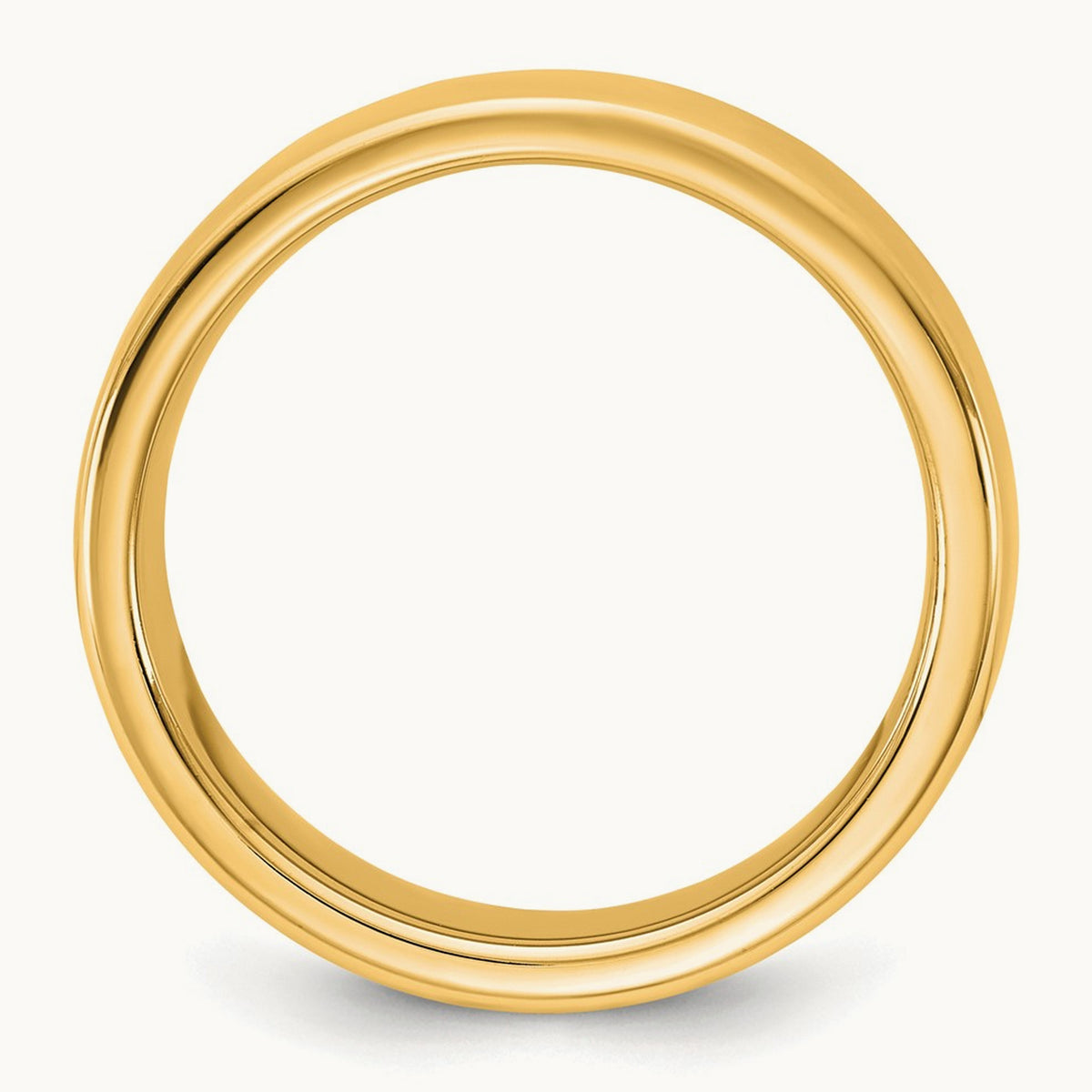 European Comfort Fit Band — 14K Yellow Gold, 5.5mm
