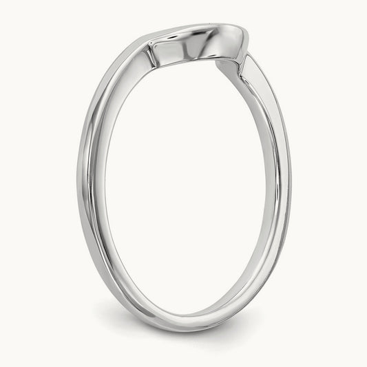 Wedding Band, 14K White Gold