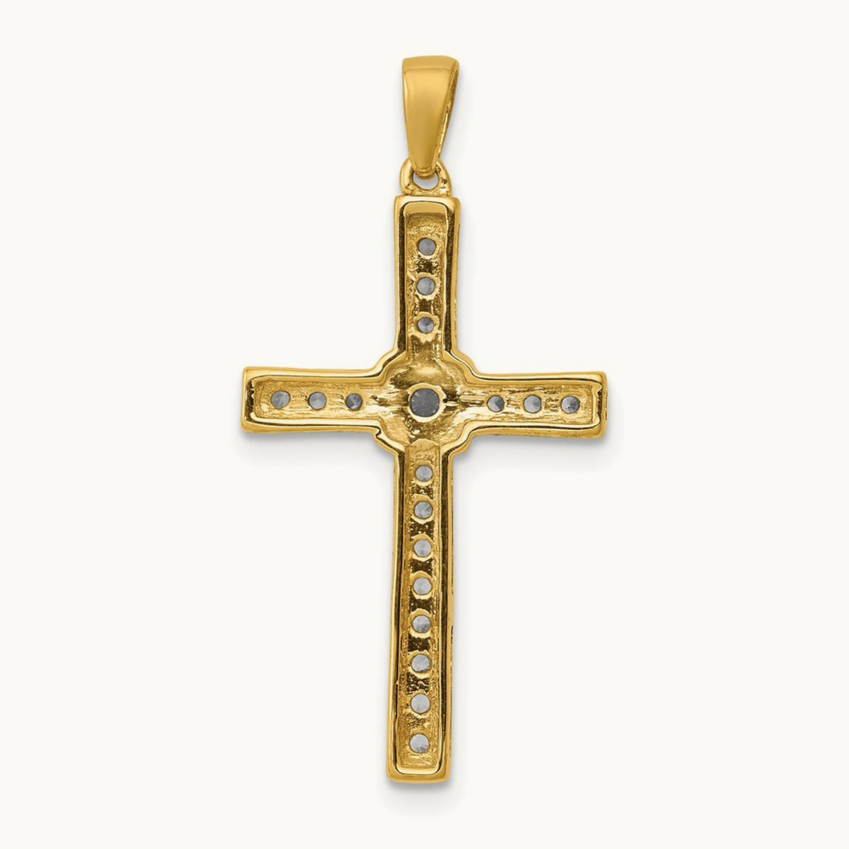 1/3ct. Diamond Cross Pendant — photo set
