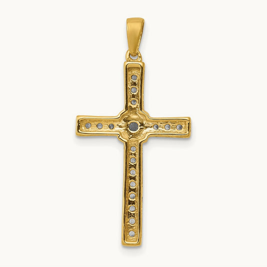 1/3ct. Diamond Cross Pendant — photo set