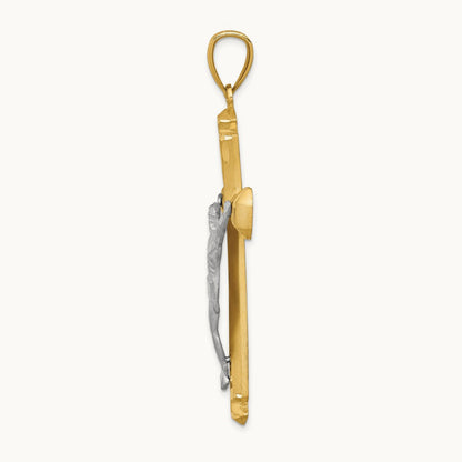 Satin Crucifix Pendant — photo set