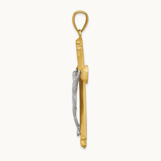 Satin Crucifix Pendant — photo set