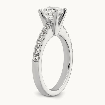 Semi-Mount Engagement Ring, 0.50 ct tw