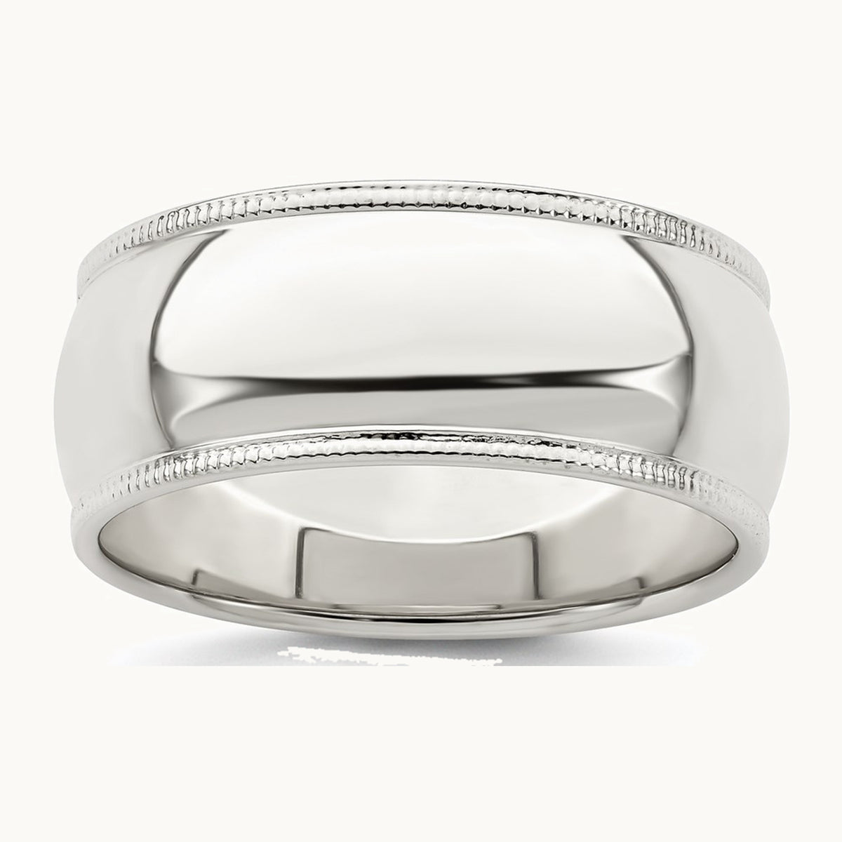 Half Round Milgrain Band — photo set