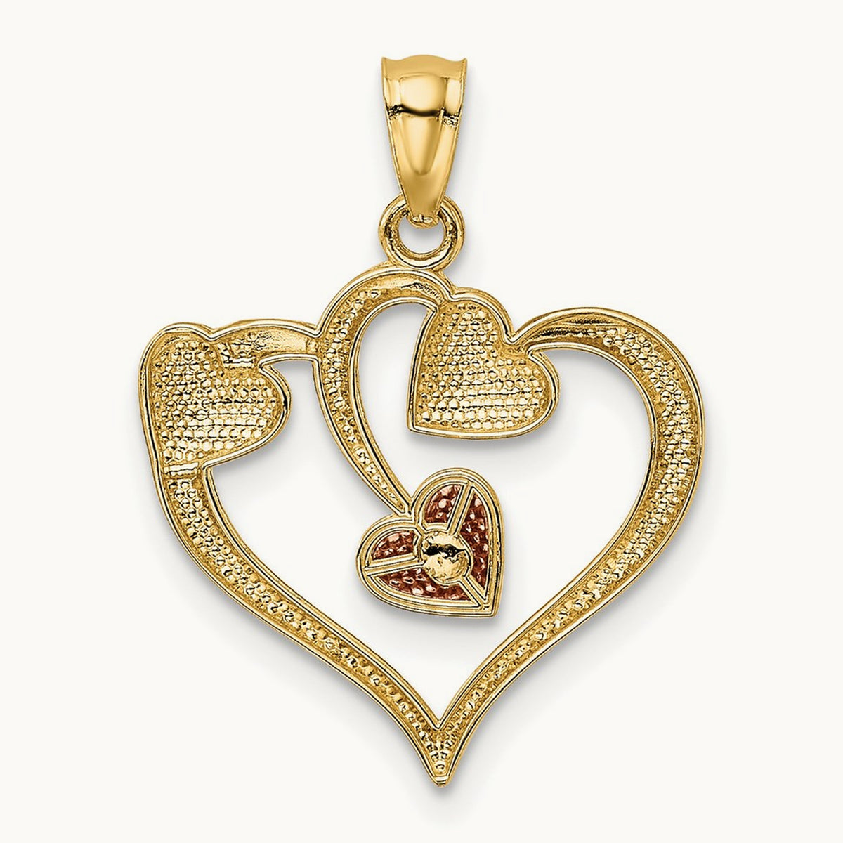 and Polished Hearts Pendant — photo set