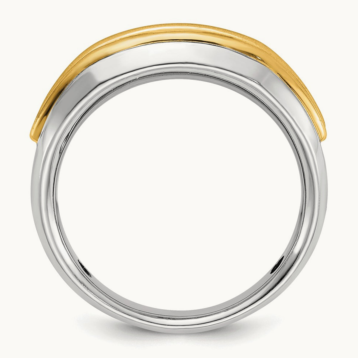 5 Stone Men's Ring, 0.25 ct tw Lab-Grown Diamond