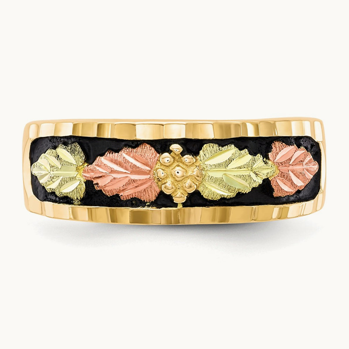 Black Hills Gold Men's Antiqued Ring