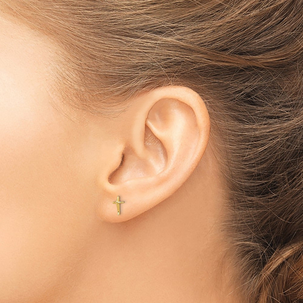 Madi K Cross Post Earrings — photo set