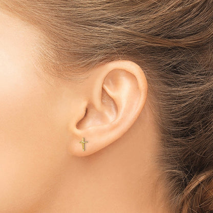 Madi K Cross Post Earrings — photo set