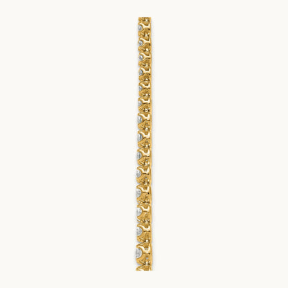 Graduated Layered Tennis Necklace, 15.00 ct tw Lab-Grown Diamond